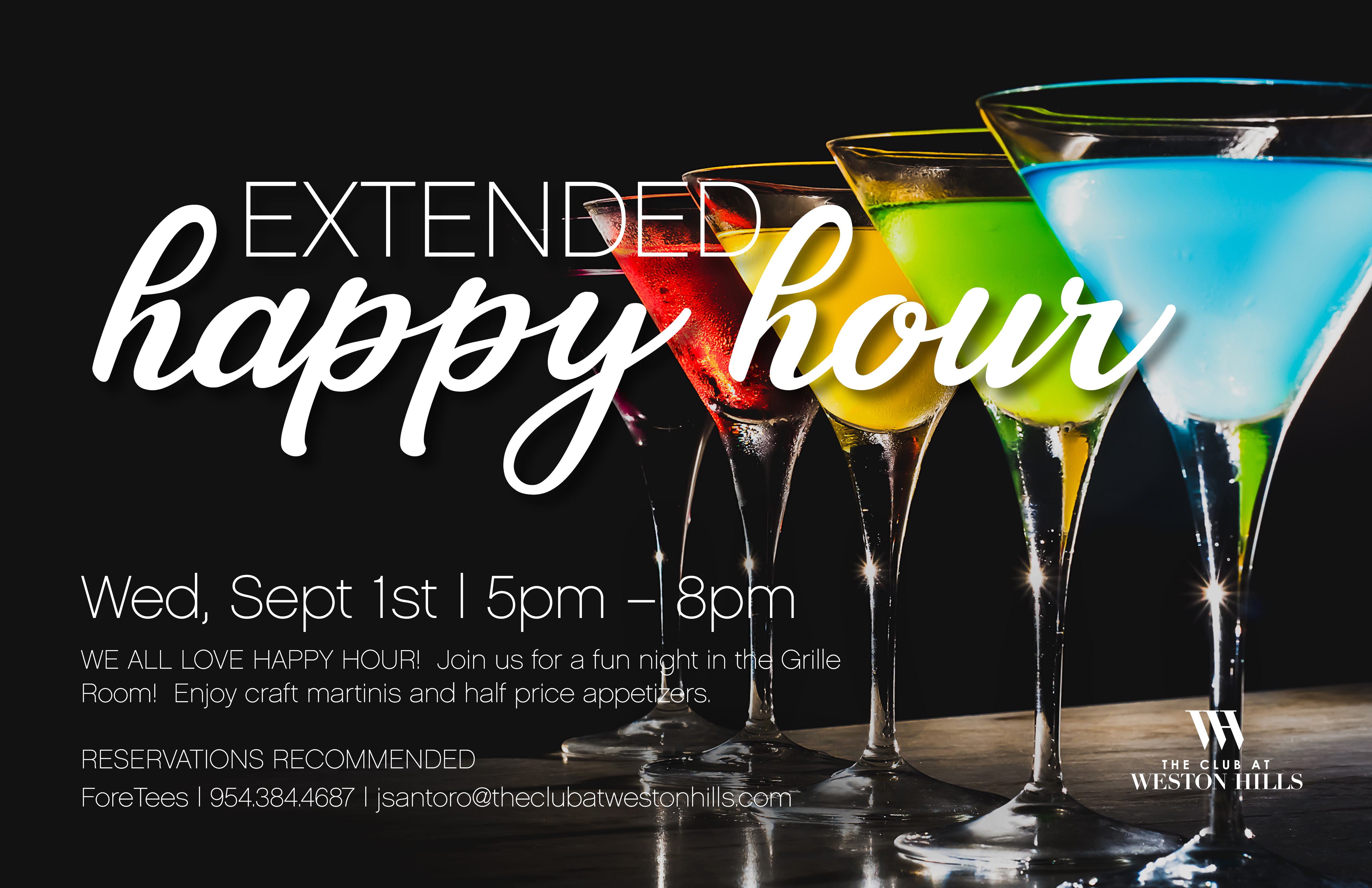 Mix Mingle Extended Happy Hour The Club At Weston Hills 2021 09 01